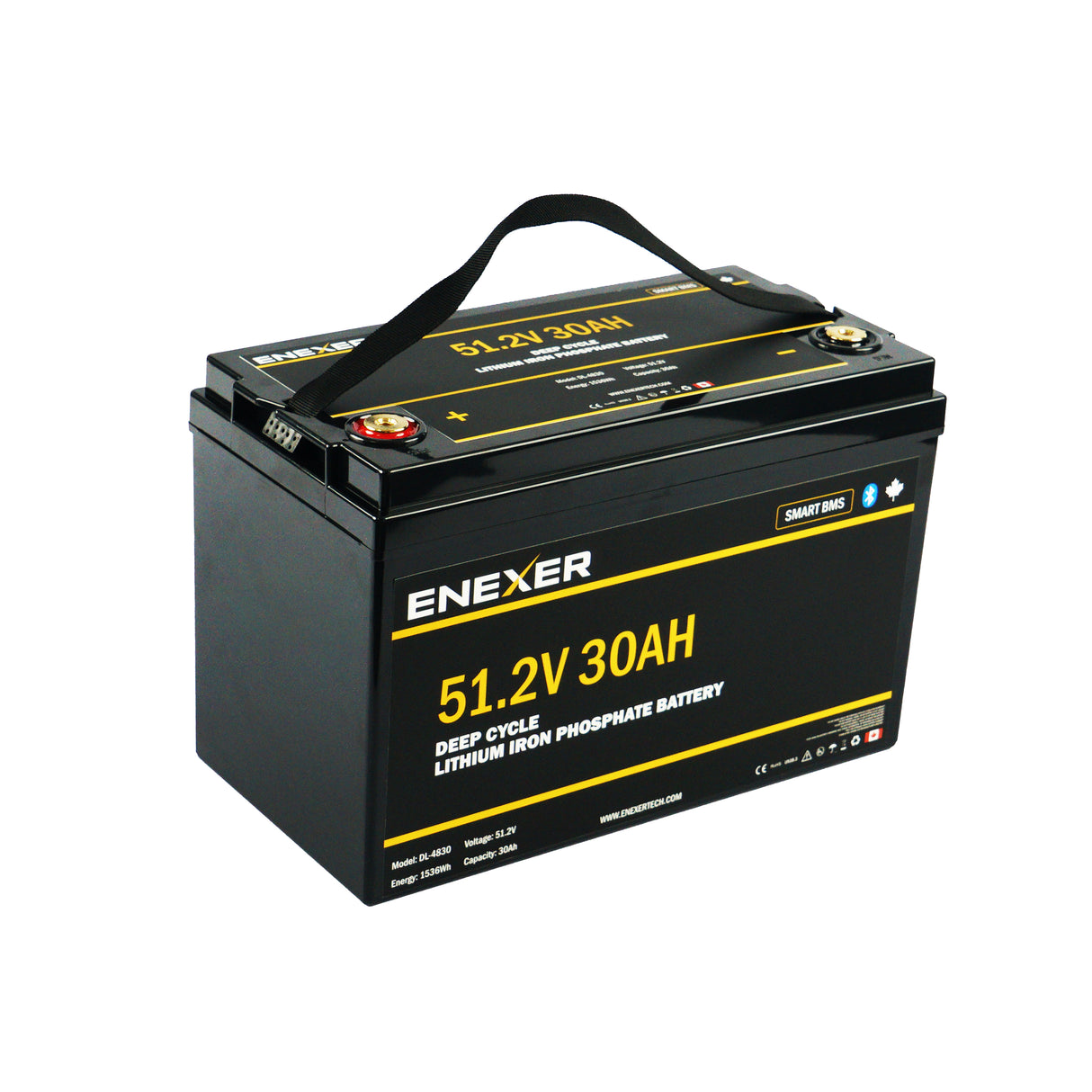 Enexer 48V 30AH Deep Cycle LFP Battery