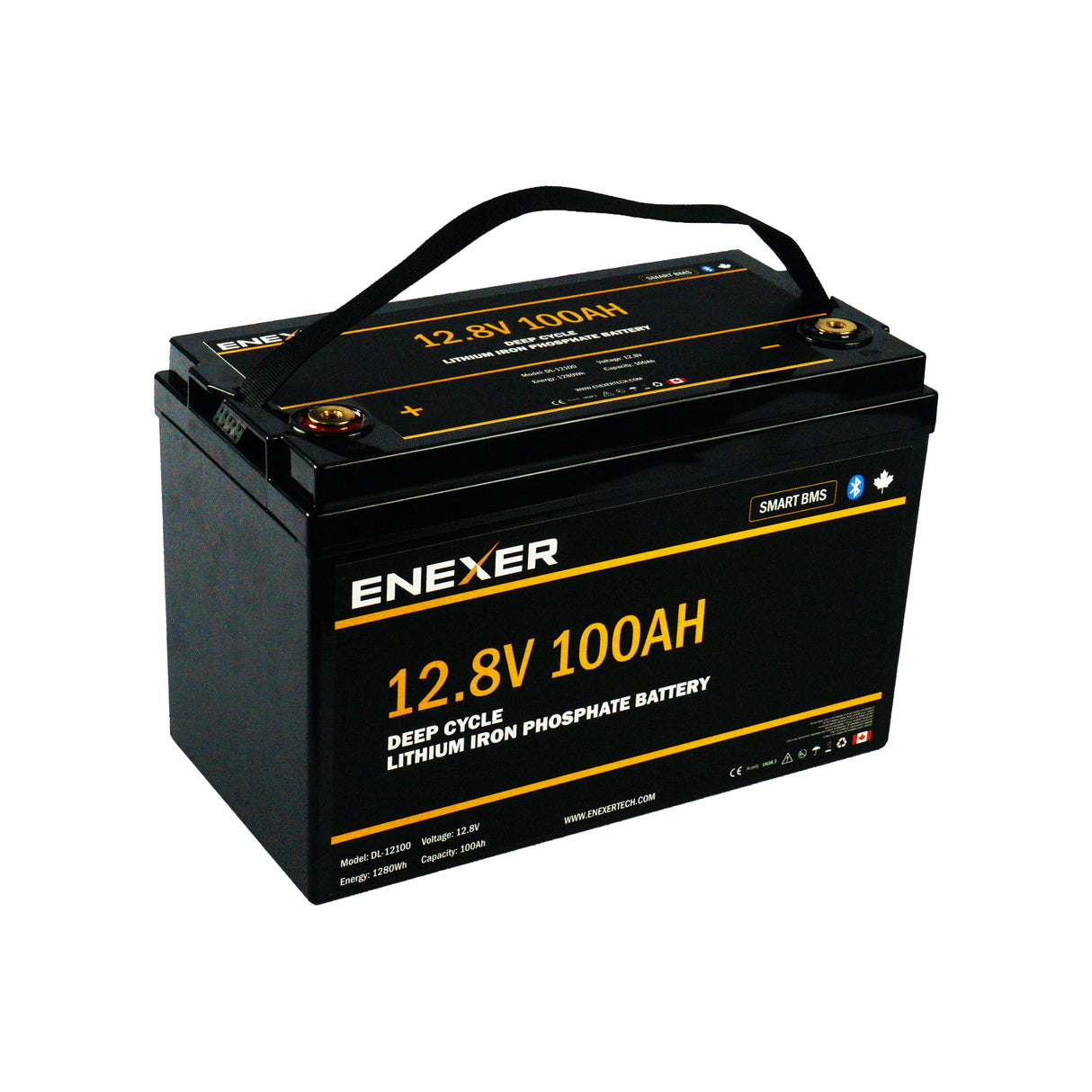 Enexer 12V 100AH Deep Cycle LFP Battery