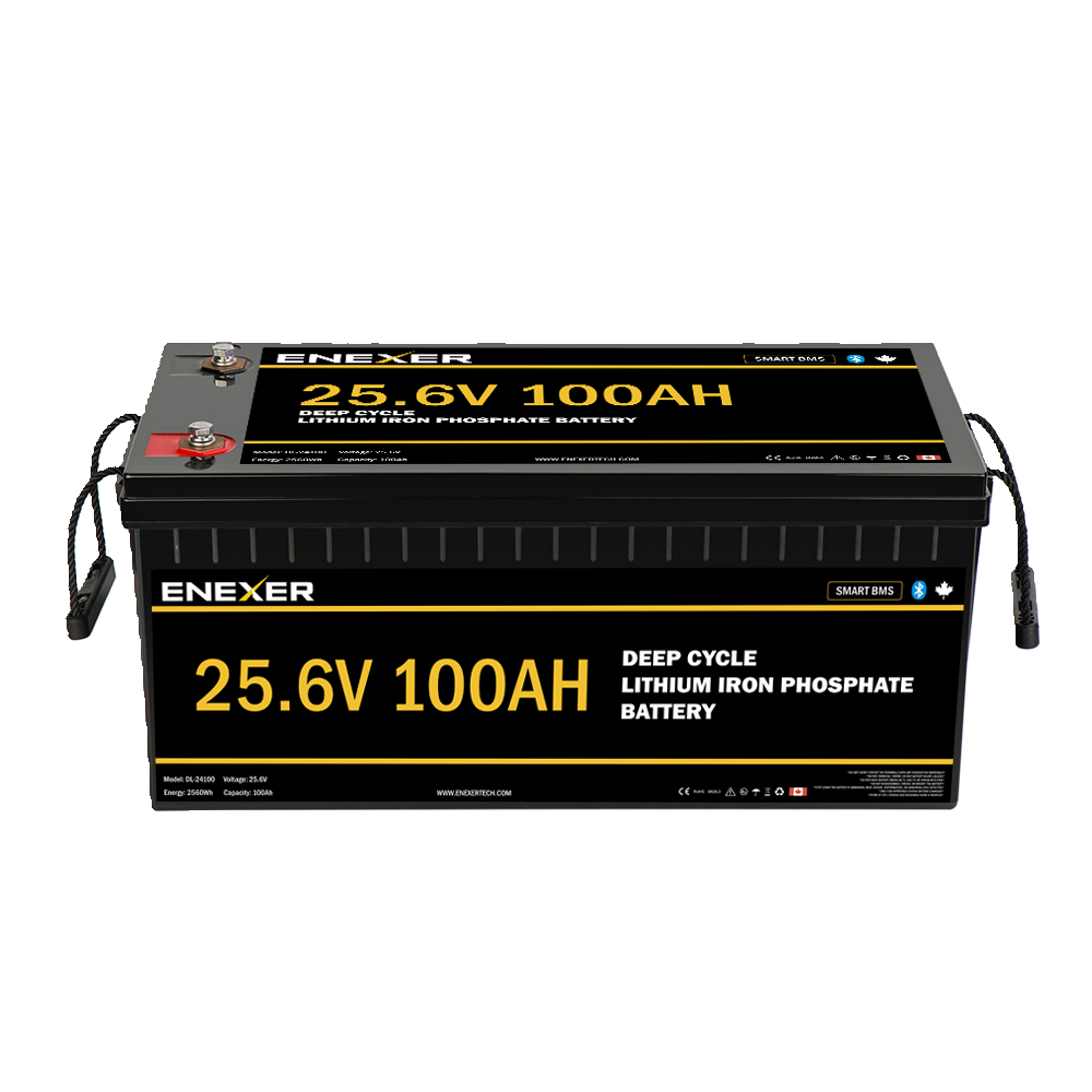 Enexer 24V 100AH Deep Cycle LFP Battery